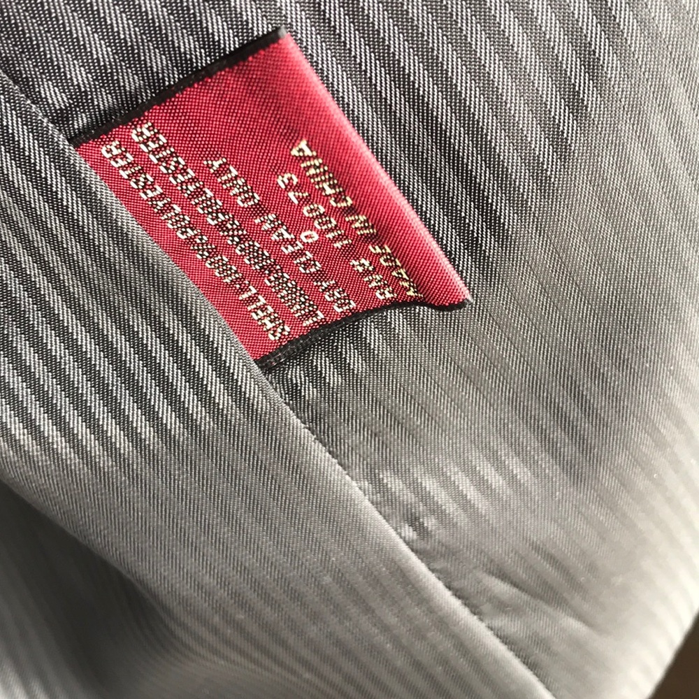Wall Street Collection faux suede blazer Sz 50 R - Picture 3 of 8